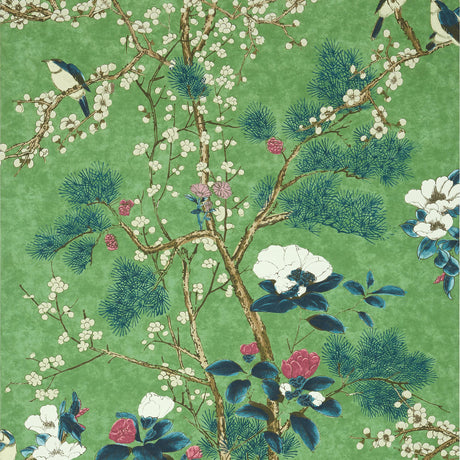 Thibaut Katsura Emerald Wallpaper
