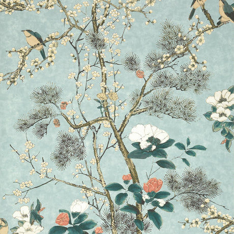 Thibaut Katsura Mist Wallpaper