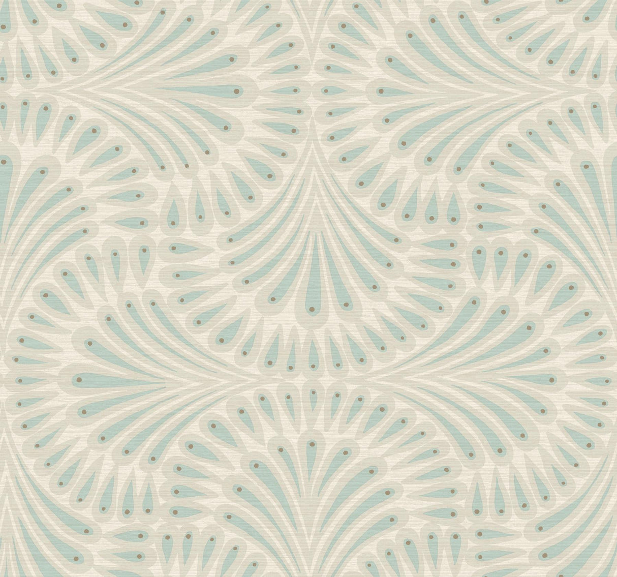 Antonina Vella Cabaret Beige Metallic Wallpaper