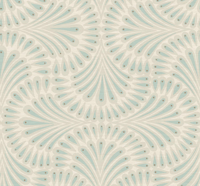 Antonina Vella Cabaret Beige Metallic Wallpaper