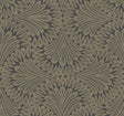 Antonina Vella Cabaret Black Metallic Wallpaper