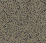 Antonina Vella Cabaret Black Metallic Wallpaper