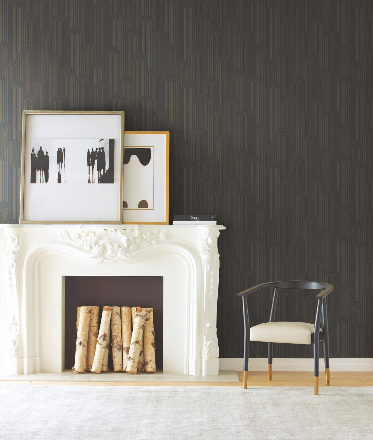 Antonina Vella Speakeasy Blacks Wallpaper