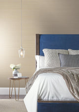 York Wallcoverings Abaca Weave Beige Wallpaper