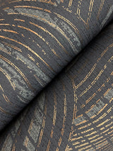 Ronald Redding Designs Geodes Black Wallpaper