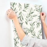 Magnolia Home Olive Branch Olive Grove Wallpaper