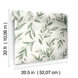 Magnolia Home Olive Branch Olive Grove Wallpaper