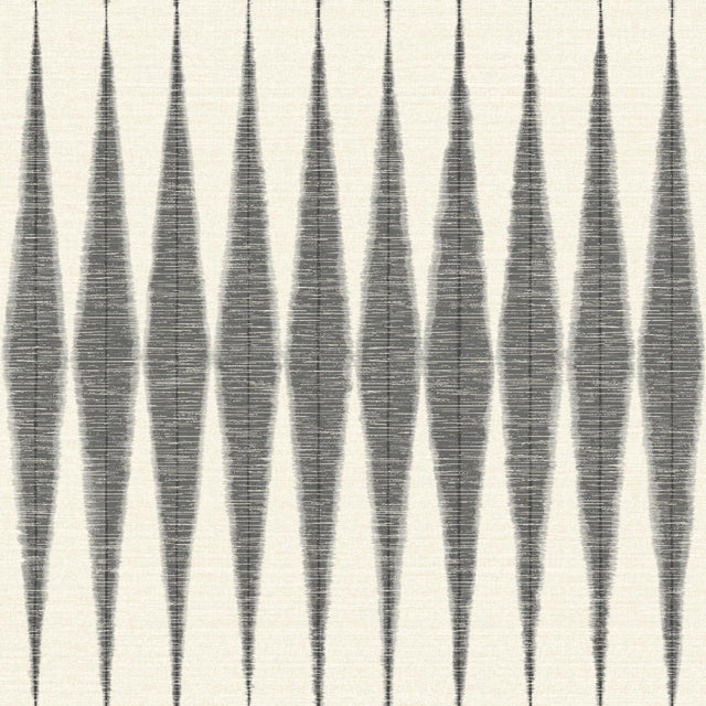 Magnolia Home Handloom Black Wallpaper