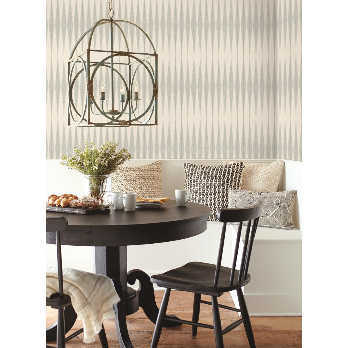 Magnolia Home Handloom Cool Grey Wallpaper