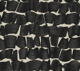 York Wallcoverings Brushed Ink Black Wallpaper