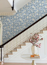 Rifle Paper Co. Willowberry Blue Wallpaper