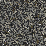 Rifle Paper Co. Willowberry Black Wallpaper