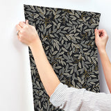 Rifle Paper Co. Willowberry Black Wallpaper