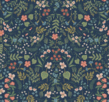 Rifle Paper Co. Wildwood Navy Wallpaper