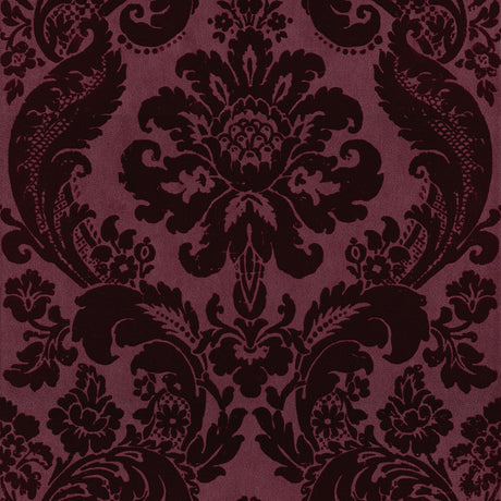 A-Street Prints Moonlight 2763-87315 Merlot Wallpaper