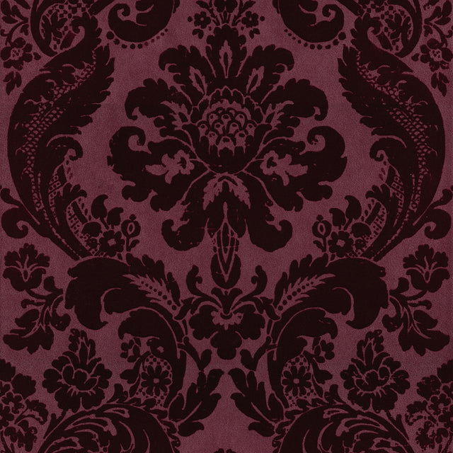 A-Street Prints Moonlight 2763-87315 Merlot Wallpaper
