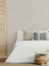 A-Street Prints Lina Botanical Grey Wallpaper