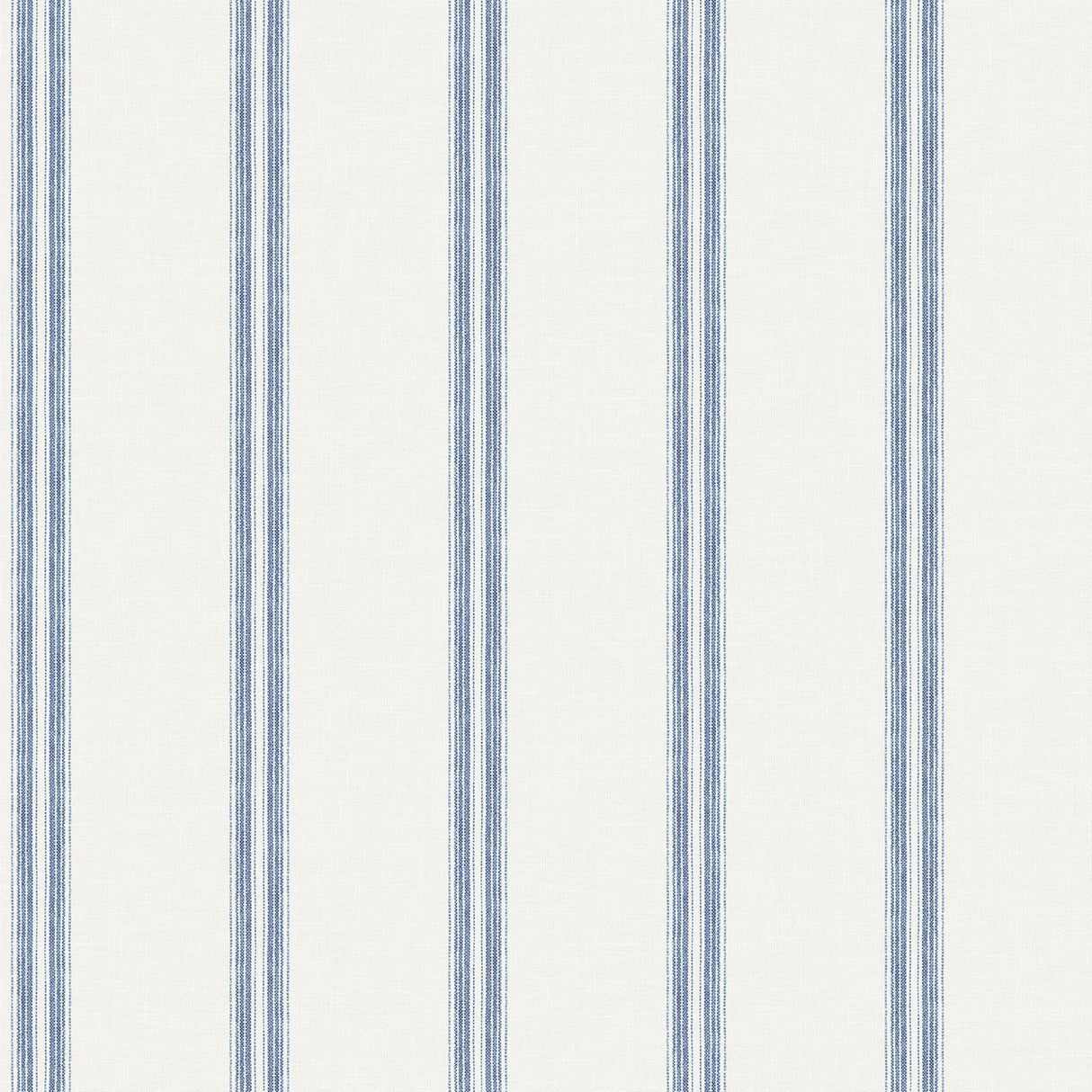 Brewster Home Fashions Chesapeake Kindred Stripes Navy Wallpaper