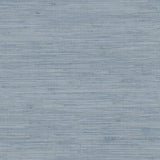 Brewster Home Fashions Chesapeake Sanibel Faux Grasscloth Blue Wallpaper