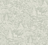 Brewster Home Fashions Chesapeake Kinfolk Animals Sage Wallpaper