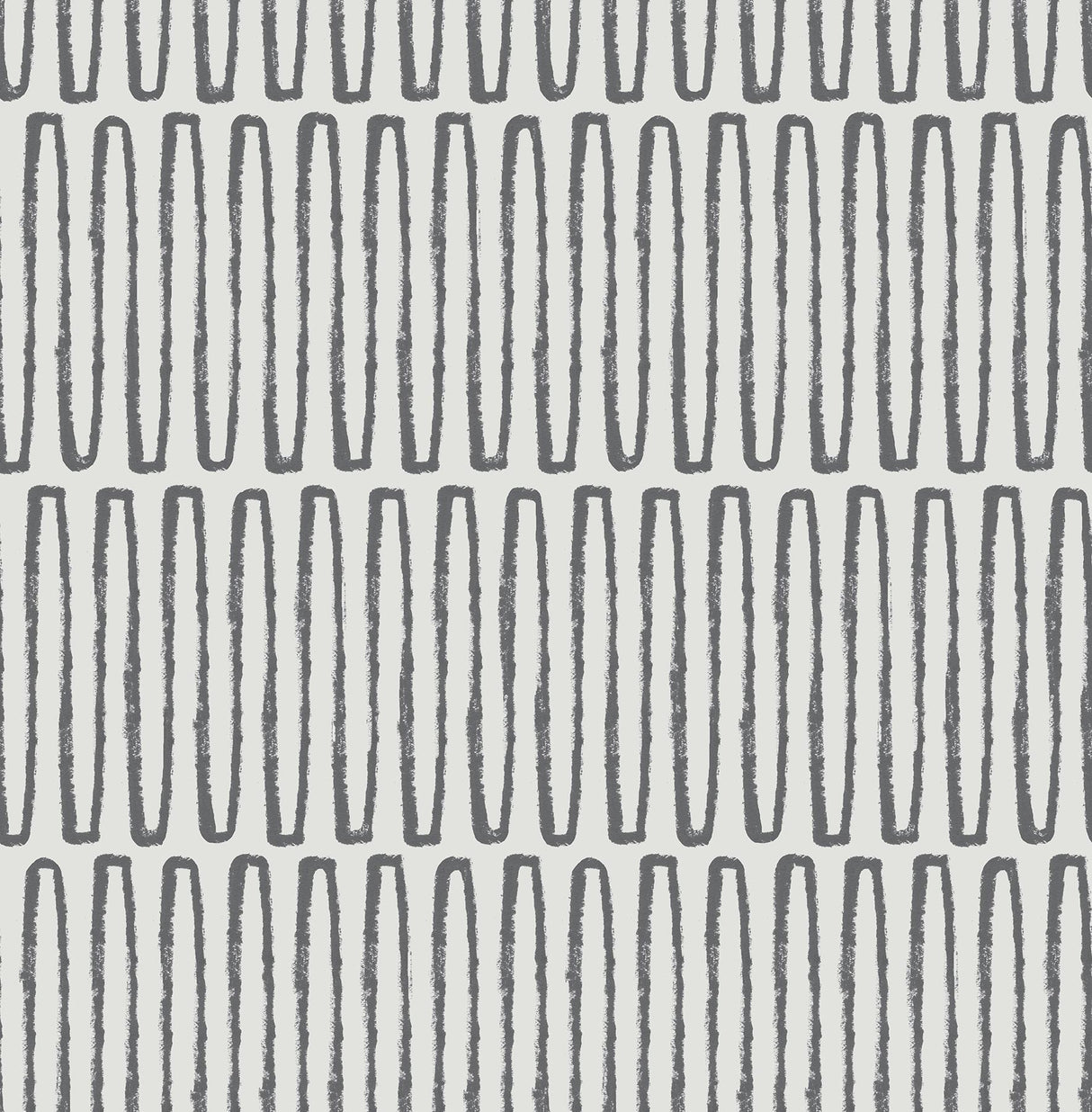 A-Street Prints Hannah Geometrics Charcoal Wallpaper