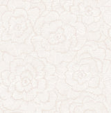 A-Street Prints Middleton Flowers Pink Wallpaper