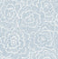 A-Street Prints Middleton Flowers Blue Wallpaper