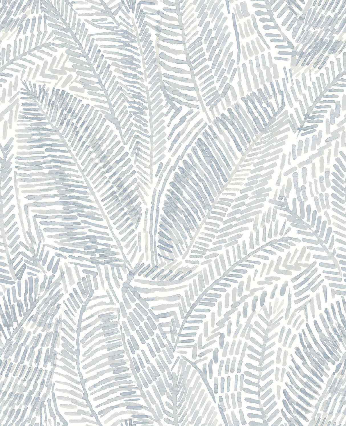 A-Street Prints Mylos Botanical Light Blue Wallpaper