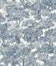 Brewster Home Fashions Chesapeake Wildflower Spinney Toile Blue Wallpaper