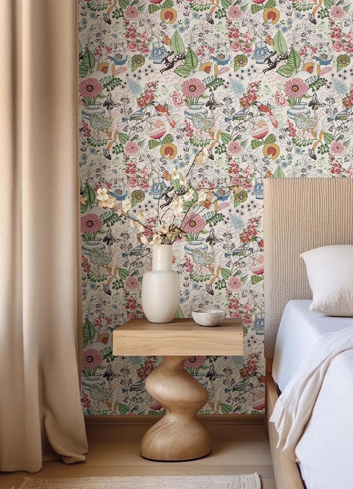 A-Street Prints Whimsy Whimsy Multicolor Wallpaper