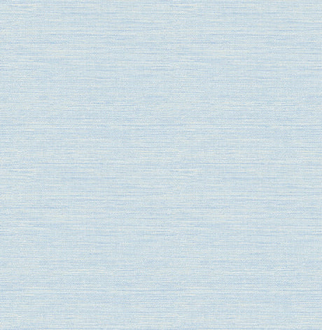 A-Street Prints Botanica Faux Grasscloth Blue Wallpaper