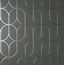 Brewster Home Fashions Advantage Curio Geometrics Charcoal Wallpaper