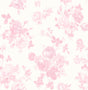A-Street Prints LoveShackFancy Everblooming Rosettes Pink Wallpaper