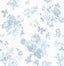 A-Street Prints LoveShackFancy Everblooming Rosettes Sky Wallpaper
