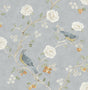 A-Street Prints Erin Gates Wellesley Blue Heather Wallpaper