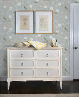 A-Street Prints Erin Gates Wellesley Blue Heather Wallpaper