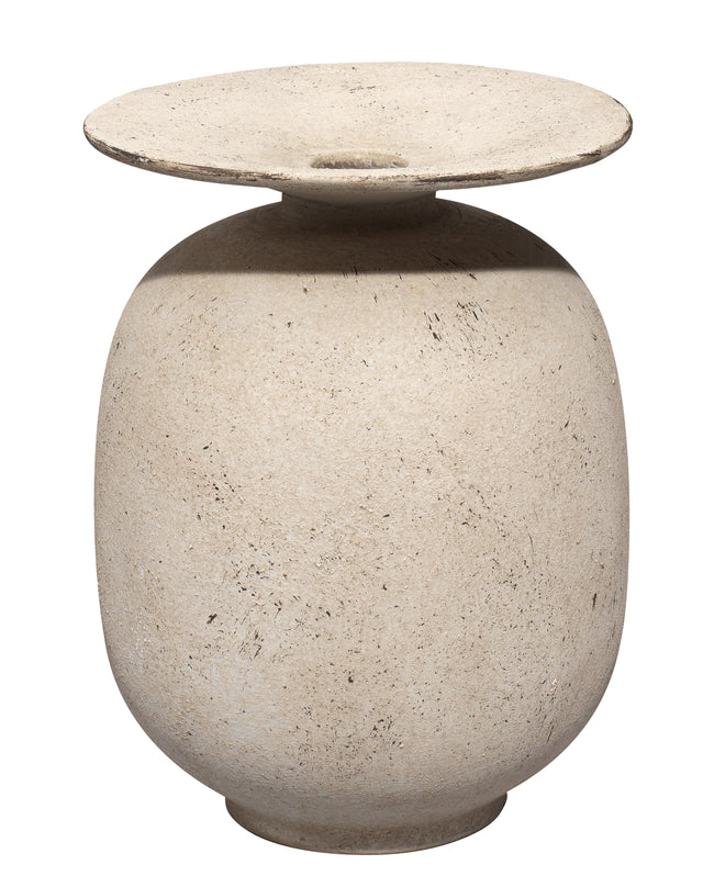 Jamie Young Highland Decorative Ceramic Vase, Cream
