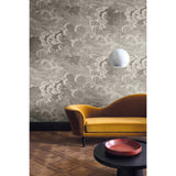 Cole & Son NUVOLETTE GILVER & CHARCOAL Wallpaper
