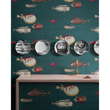 Cole & Son ACQUARIO VIRIDIAN Wallpaper