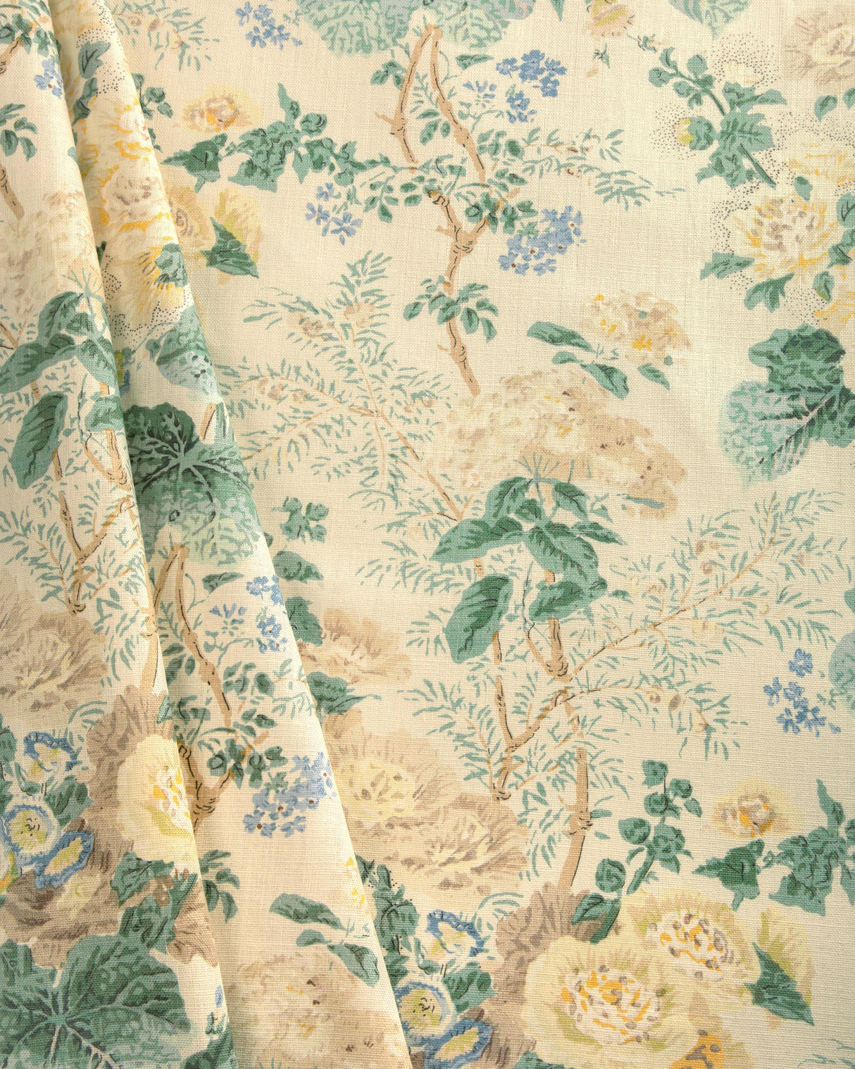 Lee Jofa ALTHEA LINEN PR CITRON Fabric