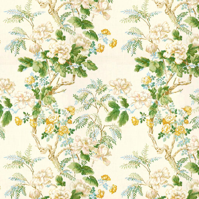 Lee Jofa CHINESE PEONY GOLD Fabric