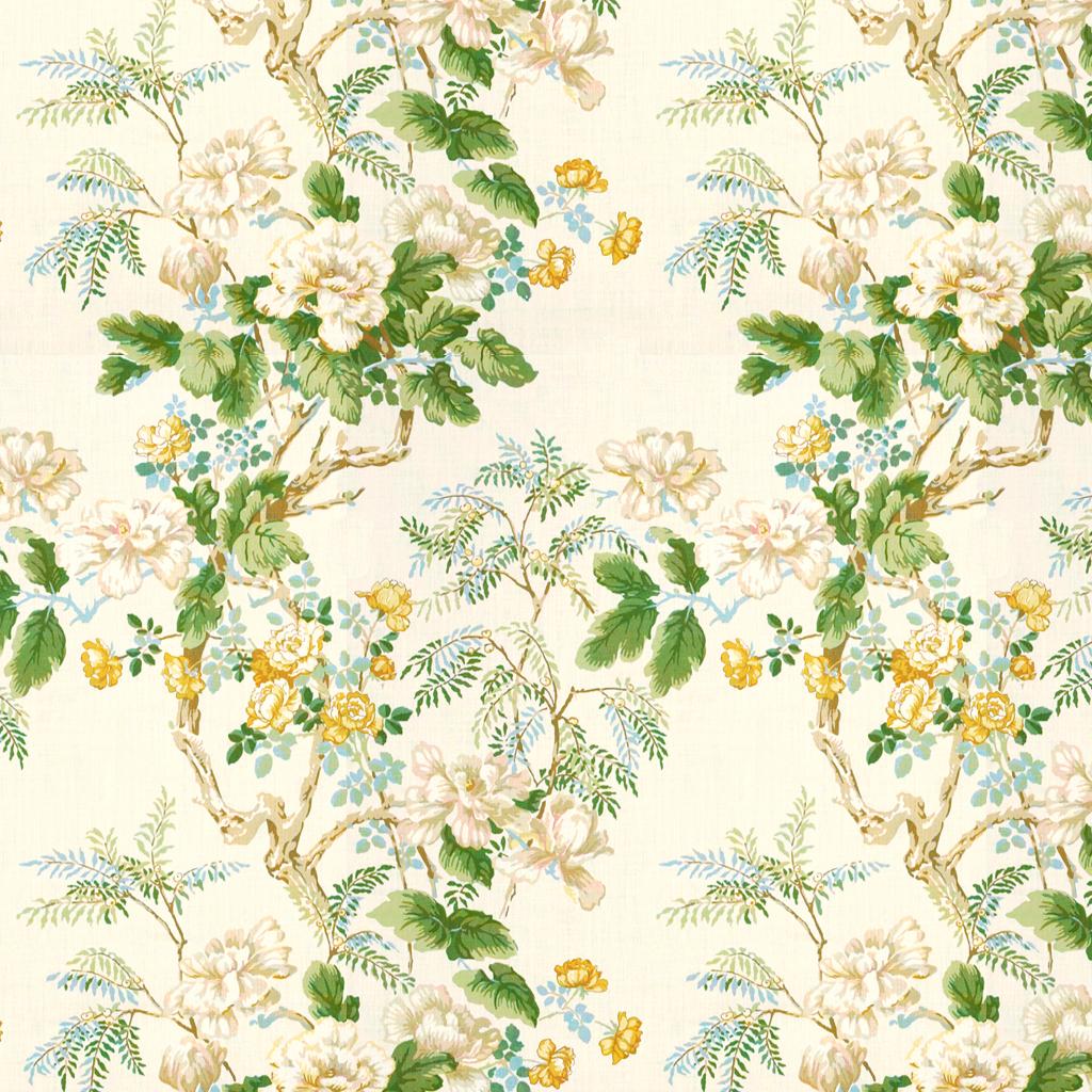 Lee Jofa CHINESE PEONY GOLD Fabric