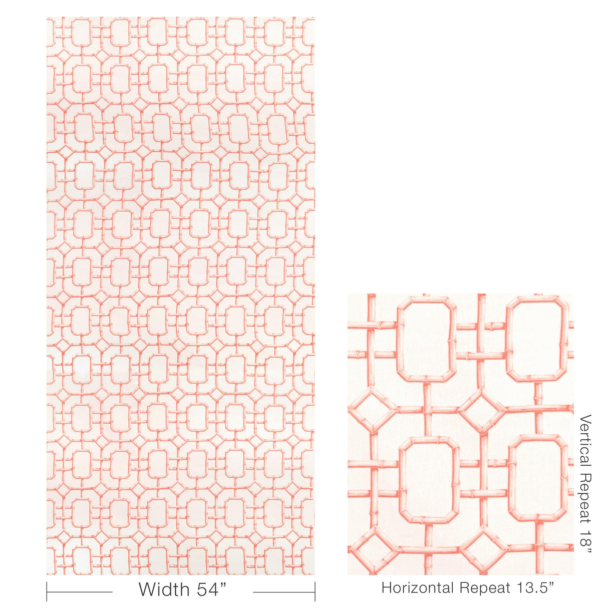Kravet BAMBU FRET CORAL Fabric