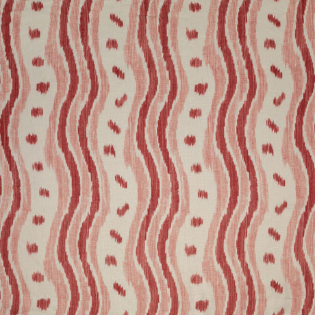 Lee Jofa IKAT STRIPE CORAL Fabric