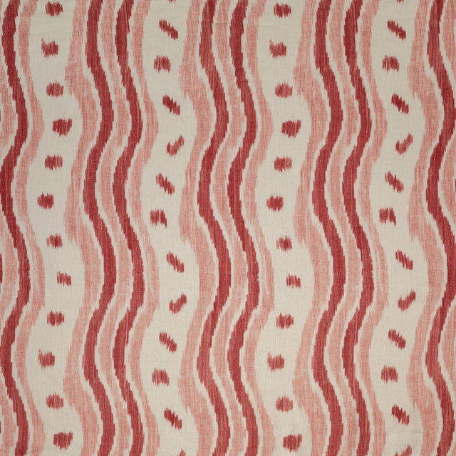 Lee Jofa IKAT STRIPE CORAL Fabric
