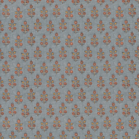 G P & J Baker POPPY SPRIG DENIM Fabric