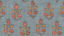 G P & J Baker POPPY SPRIG DENIM Fabric
