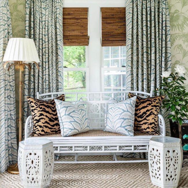 Brunschwig & Fils TALAVERA BLUE Wallpaper