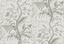 Brunschwig & Fils BIRD AND THISTLE GRAY Wallpaper