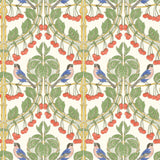 G P & J Baker BIRDS & CHERRIES MULTI Wallpaper